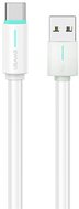 USAMS SJ734USB02 usams yu adatkábel (usb - type-c, 18w, gyorstöltő, 100cm) fehér