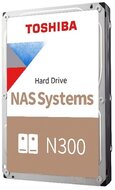 Toshiba HDWG51CEZSTA toshiba belső hdd 3.5" - n300 high-reliability 12tb (retail; nas, raid-, multimédiás kiszolgálótárhely; 512mb / 7200rpm)