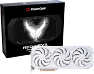 PowerColor RX9070XT 16G-E/OC/WHITE powercolor amd rx 9070 xt red devil spectral white 16gb gddr6 - rx9070xt 16g-e/oc/white