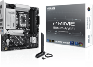 Asus PRIME B860M-A WIFI asus alaplap - intel prime b860m-a wifi s1851 (b860, 4xddr5 8666+mhz, 4xsata3, 2xm.2, hdmi+2xdp)
