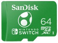 Sandisk 00220029 sandisk 220029, msdxc kártya "nintendo-licensed yoshi edition" 64gb,,100/90 mb/s