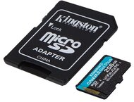 Kingston SDCG4/256GB kingston memóriakártya microsdxc 256gb canvas go plus gen4 200r a2 u3 v30 + adapter