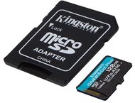 Kingston SDCG4/128GB kingston memóriakártya microsdxc 128gb canvas go plus gen4 200r a2 u3 v30 + adapter