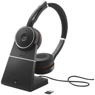 Jabra 7599-842-199 jabra fejhallgató - evolve 75 se ms stereo bluetooth vezeték nélküli, mikrofon + tartó állvány