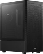 A-data VALORMESHMT-BKCWW adata xpg ház midi atx valor mesh, 4x120mm ventilátor, tápegység nélkül, üvegfalú, fekete