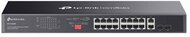 TP-Link DS1018GMP tp-link switch 16x1000mbps (poe+) + 2xgigabit sfp fémházas rackes, ds1018gmp