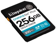 Kingston SDG4/256GB kingston memóriakártya sdxc 256gb canvas go plus gen4 200r c10 uhs-i u3 v30