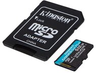 Kingston SDCG4/512GB kingston memóriakártya microsdxc 512gb canvas go plus gen4 200r a2 u3 v30 + adapter