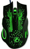 Genius IMICE X9 imice vezetékes egér optikai, gaming x9, 3200dpi, usb, fekete