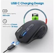Genius IMICE G-1800RC WH imice vezeték nélküli egér optikai, g-1800rc wh, 1600dpi, usb, fehér, tölthető akku