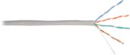 Nikomax NMC 4100A-GY nikomax falikábel u/utp cat5e pvc, bc, 24awg, beltéri, 305m, szürke