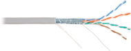 Nikomax NMC 4200A-GY nikomax falikábel f/utp cat5e pvc, 24awg, beltéri, 305m, szürke