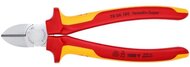 KNIPEX 70 06 180 knipex oldalcsípő fogó (oldalvágó), 1000v szigetelt, krómozott, 180mm, 70 06 180