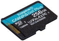 Kingston SDCG4/256GBSP kingston memóriakártya microsdxc 256gb canvas go plus gen4 200r a2 u3 v30 adapter nélkül