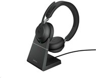 Jabra 26599-999-889 jabra fejhallgató - evolve2 65 ms teams stereo usb-c bluetooth vezeték nélküli, mikrofon + töltő állomás
