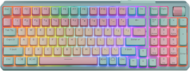 Cooler Master MK-770-MCKR1-HU cooler master vezeték nélküli billentyűzet mk770 mechanikus gaming, red switch, macaron, magyar