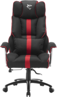 White Shark WS LE MANS white shark ws le mans le mans fekete/piros gamer szék, puha nyak, fej és hát párnák, lélegző felület, 120 kg-ig
