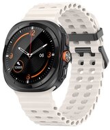 Mybandz 65038 waves szilikon szíj-fehér/samsung galaxy watch ultra
