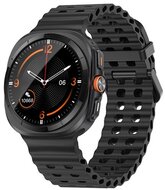 Mybandz 65035 waves szilikon szíj-fekete/samsung galaxy watch ultra