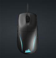 Corsair CH-930D010-EU corsair vezetékes egér gaming, m75 rgb, ultra-könnyű, rgb világítás, 26000dpi, fekete