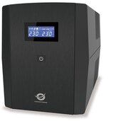 Conceptronic ZEUS08E conceptronic szünetmentes 1500va - zeus08e (6x iec c13, line-interaktív, rj45 vonalvédelem, hid usb, fekete)