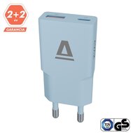 AVAX AVAX CH641LB avax ch641lb nano slim 30w töltő adapter usb-c (pd3.0)+usb-a (qc3.0), világoskék