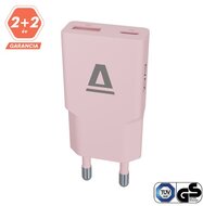AVAX AVAX CH641P avax ch641p nano slim 30w töltő adapter usb-c (pd3.0)+usb-a (qc3.0), rózsaszín