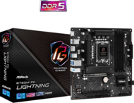 ASRock B760M PG LIGHTNING asrock alaplap s1700 b760m pg lightning intel b760, matx