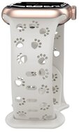 Mybandz 85324 apple watch paw szilikon óraszíj/fehér/40/41/42mm