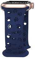 Mybandz 85321 apple watch paw szilikon óraszíj/mélykék/40/41/42mm