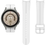 Mybandz 40421 sportos szilikon óraszíj galaxy watch 4-5 /fehér-rés nélkül/ 20mm