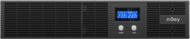 NJOY Szünetmentes 1500VA - Anser 1500 (8 IEC C13, line-interaktív, LCD kijelző, 2U rack) AKKU NÉLKÜL!