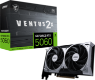 MSI Videokártya PCI-Ex16x nVIDIA RTX 5060 VENTUS 2X 8GB DDR7 OC