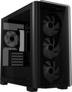 ASUS A23 PLUS - micro-ATX számítógépház - fekete