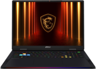 MSI Gaming NB Raider A18 HX A9WIG-064, 18" UHD+, Ryzen 9 9955HX3D, 64GB, 2TB, RTX 5080 16GB, WIN11H, Black - US KEY