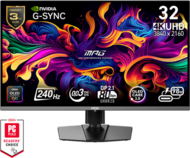 MSI Monitor GAMING MPG 322URX QD-OLED 31,5" UHD 3840x2160, 240Hz, 150000:1 CR, 250cd/m2, 0,03ms, 2x HDMI, DP, USB-C