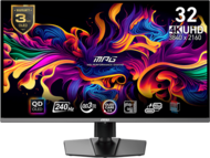 MSI Monitor GAMING MPG 321URX QD-OLED 31,5" UHD 3840x2160, 240Hz, 150000:1 CR, 250cd/m2, 0,03ms, 2x HDMI, DP, USB-C