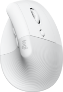 LOGITECH Lift for MAC Vertical Ergonomic Mouse - OFF-WHITE/PALE GREY