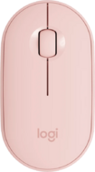LOGITECH M350S Pebble 2 Bluetooth Mouse - TONAL ROSE - DONGLELESS