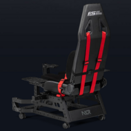 Next Level Racing Szimulátor cockpit - Flight Seat Pro Boeing Military Edition (ülés; tartó konzolok)