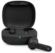 JBL WAVE FLEX 2 bluetooth fülhallgató SZTEREO (v5.3, TWS, mikrofon, zajszűrő, IP54 + töltőtok) FEKETE