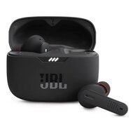 JBL TUNE 235NC bluetooth fülhallgató SZTEREO (v5.2, TWS, mikrofon, aktív zajszűrő, IPX4 + töltőtok) FEKETE