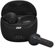 JBL TUNE FLEX 2 bluetooth fülhallgató SZTEREO (v5.3, TWS, mikrofon, aktív zajszűrő, IPX4 + töltőtok) FEKETE