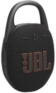 JBL Clip 5 (Hordozható, vízálló hangszóró), Fekete