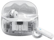 JBL TUNE BEAM2 GHOST EDITION bluetooth fülhallgató SZTEREO (v5.3, TWS, mikrofon, aktív zajszűrő, IP54 + töltőtok) FEHÉR