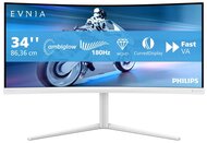 Philips EVNIA 180 Hz ívelt monitor 34", 34M2C5501A/00, 3440x1440, 21:9, 1ms, 300 cd/m2, HDMIx2/DisplayPort/USBx4