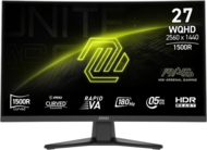 MSI Monitor GAMING MAG 275CQF E18 Ívelt 27" WQHD 2560x1440 180Hz Rapid VA 1500R, 5000:1, 0,5ms, 2x HDMI,DP, USB-C