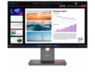 LENOVO Monitor - ThinkVision P24q-40; 23,8" QHD 2560x1440 IPS 120Hz, 16:9, 1500:1, 300cd/m2, 4ms, HDMI, DP, USB A-B-C