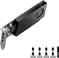 PNY Videokártya PCI-Ex16x nVIDIA Quadro RTX A400 4GB DDR6