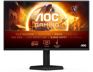 AOC Gaming 310Hz IPS monitor 24,5" 25G4SXU, 1920x1080, 16:9, 400cd/m2, 0,3ms, HDMIx2/DisplayPort/USBx4